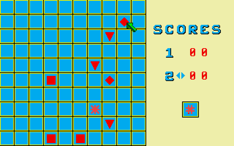 Symbol Search atari screenshot